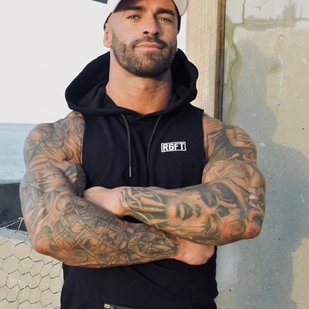 🔥 Heiße Fotos, Model-Portfolio  #24484 Tätowiermodell Clint Chadwick