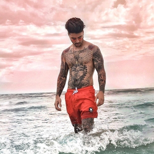 🔥 Heiße Fotos, Model-Portfolio  #24406 Tätowiermodell Gonçalo Olivier