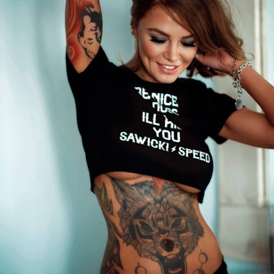 🔥 Heiße Fotos, Model-Portfolio  #25174 Tätowiermodell ERIC LIYAH KANE