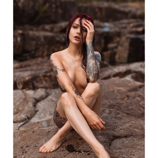 🔥 Heiße Fotos, Model-Portfolio  #25254 Tätowiermodell Miss Mandy