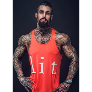 🔥 Heiße Fotos, Model-Portfolio  #25491 Tätowiermodell Chris Fleming