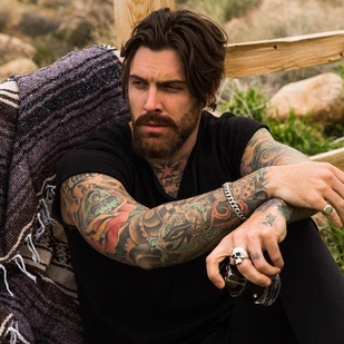 🔥 Heiße Fotos, Model-Portfolio  #32362 Tätowiermodell Levi Stocke