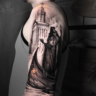 tattoo #37298 | Tattoo Artist Dmitriy UGLΨX Zhernova