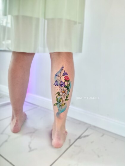 Tattoo-Ideen # Tattoo Artist Ekaterina Garnet / Katy Garnet