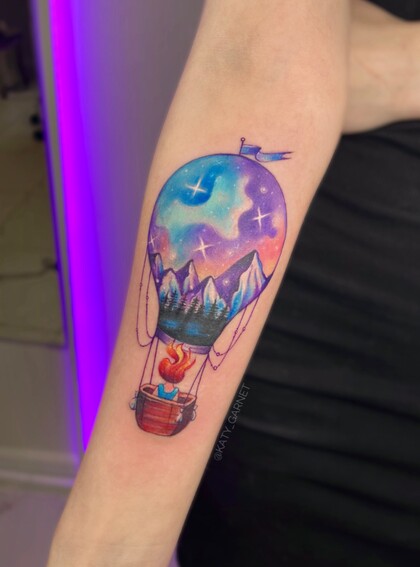 Tattoo-Ideen # Tattoo Artist Ekaterina Garnet / Katy Garnet