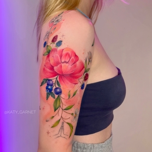 tattoo #73349 | Tattoo Artist Ekaterina Garnet / Katy Garnet