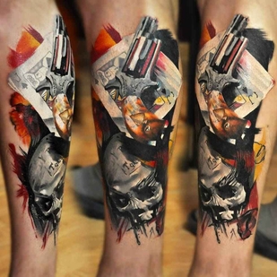 tattoo #3400 | Tattoo Artist Dmitriy Gorbunov