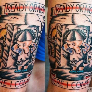 tattoo #3314 | Tattoo Artist Dmitriy Buhrov