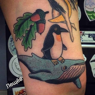 tattoo #3693 | Tattoo Artist Egor Leschev