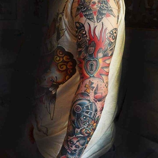 tattoo #3312 | Tattoo Artist Dmitriy Buhrov