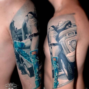 tattoo #3243 | Tattoo Artist Vasiliy Suvorov