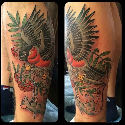 Tattoo-Ideen #2917 Tattoo Artist Nikita NEL Naumov