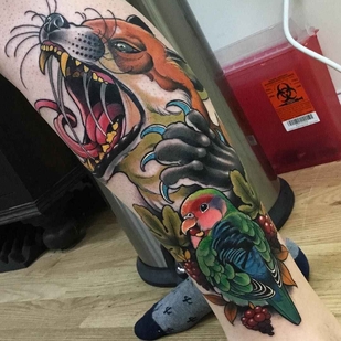 tattoo #2871 | Tattoo Artist Aniela Dahlgren