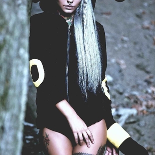 🔥 Heiße Fotos, Model-Portfolio  #3082 Tätowiermodell Felisja Piana