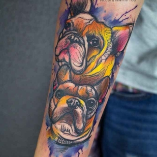 tattoo #3028 | Tattoo Artist Victoria KIWI Grigorieva