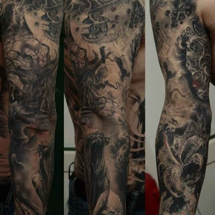 tattoo #4115 | Tattoo Artist Dmitriy Samohin