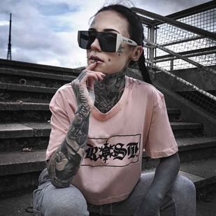 🔥 Heiße Fotos, Model-Portfolio  #13628 Tätowiermodell Monami Frost (Irena Straume)