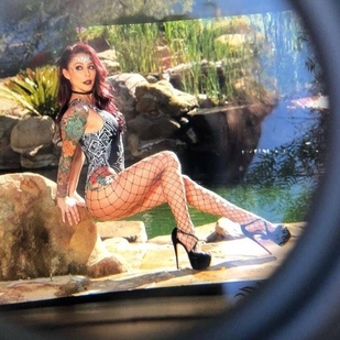 🔥 Heiße Fotos, Model-Portfolio  #25771 Tätowiermodell Monique Alexander