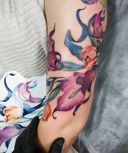 Tattoo-Ideen # Tattoo Artist Natalya Komarova