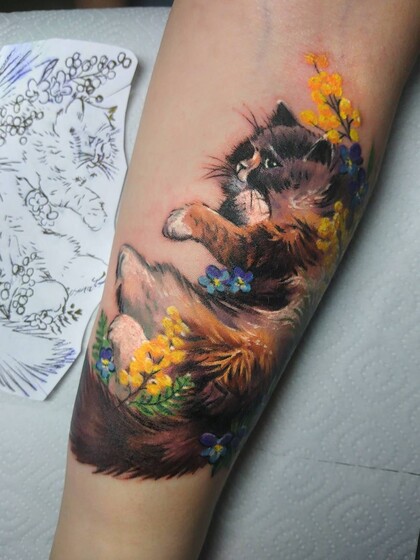 Tattoo-Ideen # Tattoo Artist Natalya Komarova
