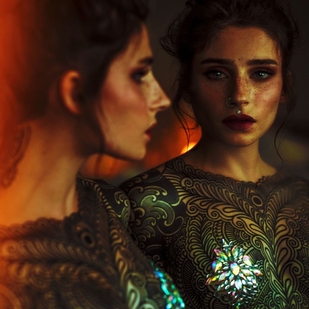 🔥 Heiße Fotos, Model-Portfolio  #43380 Tätowiermodell Noémie