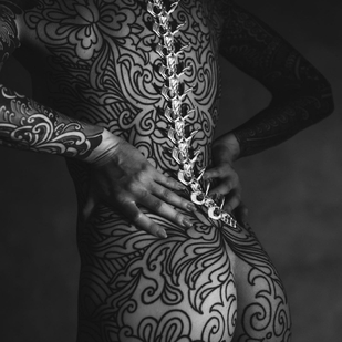 🔥 Heiße Fotos, Model-Portfolio  #43366 Tätowiermodell Noémie