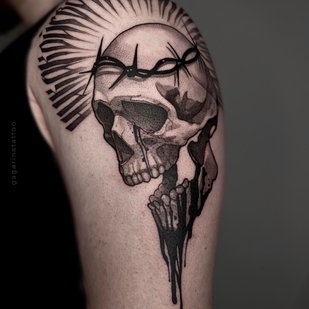tattoo #75065 | Tattoo Artist Aleksandra Gagarina