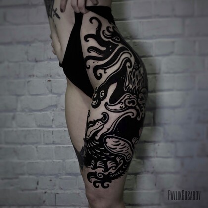 Tattoo-Ideen # Tattoo Artist Pavlik Gusarov