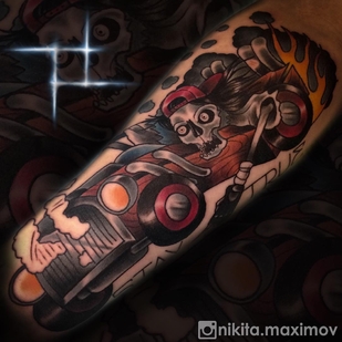 tattoo #4764 | Tattoo Artist Nikita Maximov