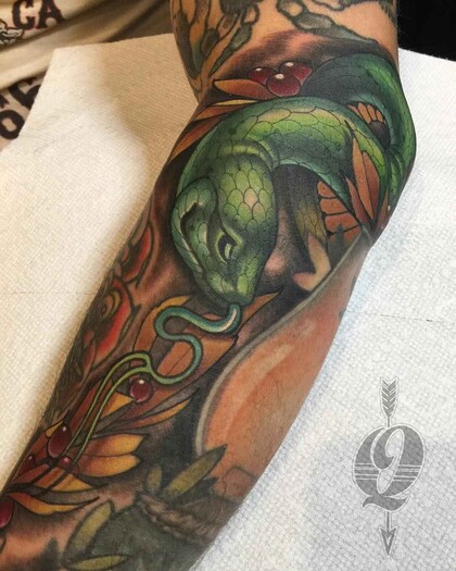 Tattoo-Ideen #14741 Tattoo Artist Evan Qualls