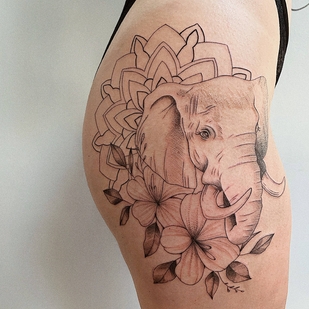 tattoo #33870 | Tattoo Artist Alina Drobyazko