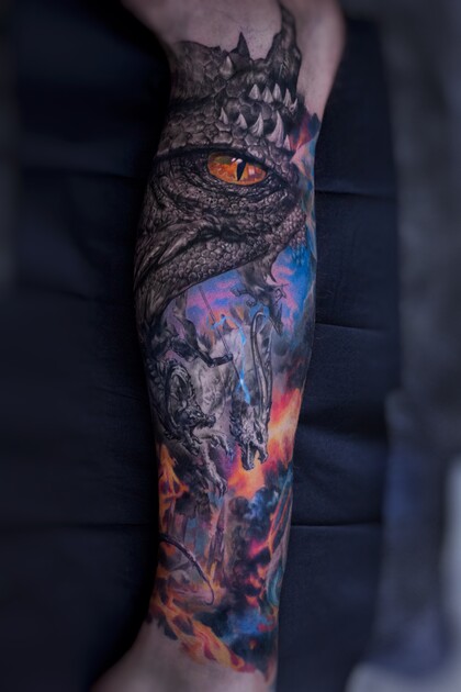 Tattoo-Ideen #38305 Tattoo Artist Alexander Suvorov