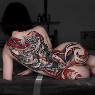 Weiblich   tattoo #43908 | Tattoo Artist Slava Armeev