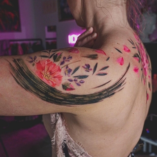 tattoo #44205 | Tattoo Artist Diana Ivashkevich