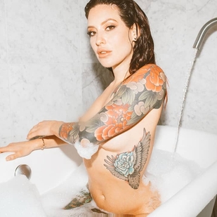 🔥 Heiße Fotos, Model-Portfolio  #45822 Tätowiermodell Adreena Angela