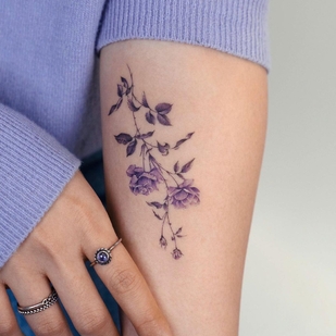 Weiblich Farbe  tattoo auf Schulter #46275 | Tattoo Artist Dasol Kim