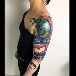 tattoo #46327 | Tattoo Artist Polina Ramona Ink