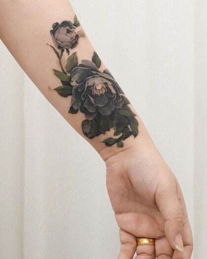 Tattoo-Ideen # Tattoo Artist guppy.flowertattoo