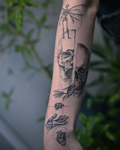 Tattoo-Ideen #60220 Tattoo Artist Irina Shatilova