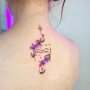 tattoo #75625 | Tattoo Artist Ekaterina Garnet / Katy Garnet