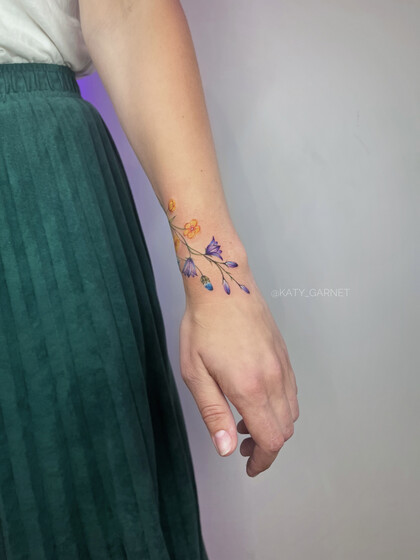 Tattoo-Ideen # Tattoo Artist Ekaterina Garnet / Katy Garnet