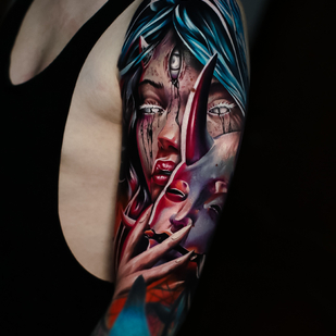 tattoo #77335 | Tattoo Artist Dmitriy Sheyb