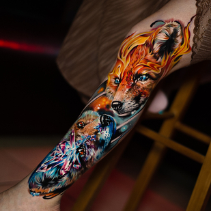 tattoo #77356 | Tattoo Artist Dmitriy Sheyb