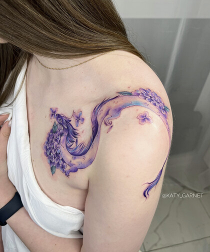 Tattoo-Ideen # Tattoo Artist Ekaterina Garnet / Katy Garnet