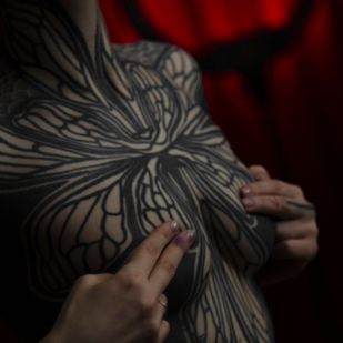 Weiblich Schwarz  tattoo #78415 | Tattoo Artist Ruslan Abusev