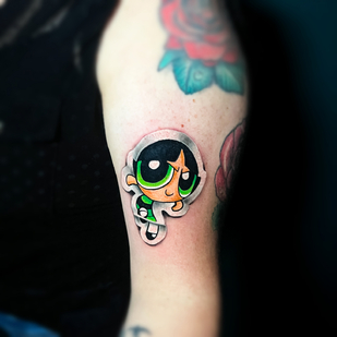 Weiblich  Sticker tattoo #78460 | Tattoo Artist Diego Conci