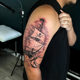 Männlich Schwarz und Grau Autorenstil tattoo #78477 | Tattoo Artist Diego Conci