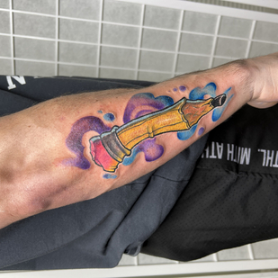 Männlich  New School tattoo auf Unterarm #78502 | Tattoo Artist Diego Conci