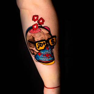 Weiblich Farbe Autorenstil tattoo auf Unterarm #79553 | Tattoo Artist Sergey Proshkin