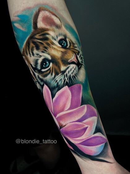 Tattoo-Ideen # Tattoo Artist Albina Kruchinina / blondie_tattoo